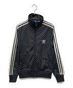 adidasアディダス）の古着「トラックジャケット」｜ブラック