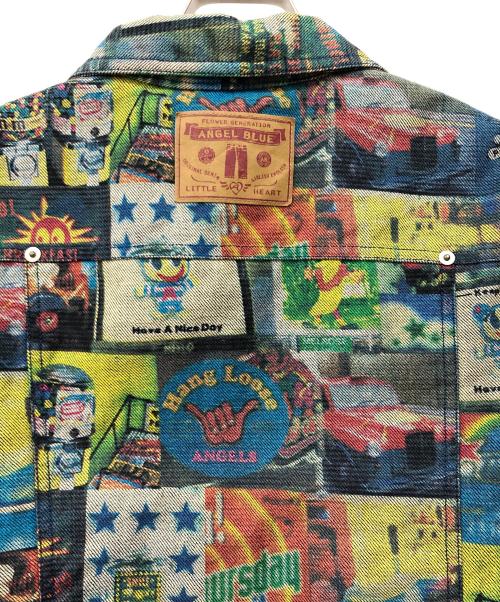 angel blue（エンジェルブルー）angel blue (エンジェルブルー) ジャケット ブルー サイズ:S(140cm)の古着・服飾アイテム