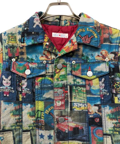 angel blue（エンジェルブルー）angel blue (エンジェルブルー) ジャケット ブルー サイズ:S(140cm)の古着・服飾アイテム