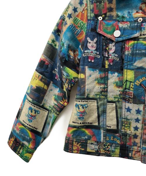 angel blue（エンジェルブルー）angel blue (エンジェルブルー) ジャケット ブルー サイズ:S(140cm)の古着・服飾アイテム