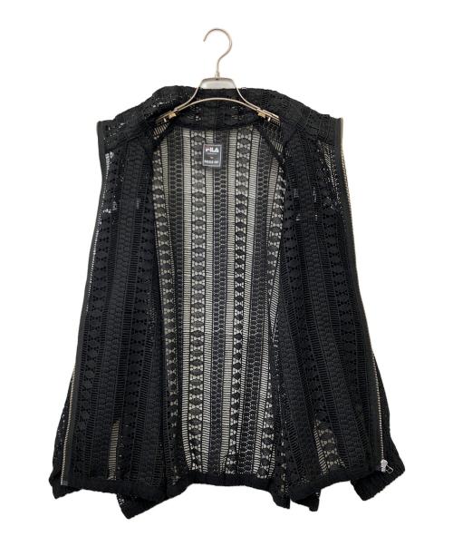 FILA（フィラ）FILA (フィラ) MEDE19F (メデジュウキュウ) レースジャケット ブラック サイズ:Ⅼ 未使用品の古着・服飾アイテム