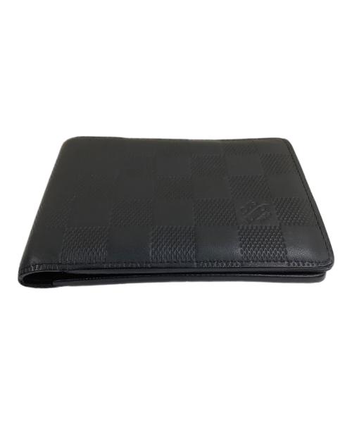 LOUIS VUITTON（ルイ ヴィトン）LOUIS VUITTON (ルイ ヴィトン) ポルトフォイユ ミュルティプル ブラックの古着・服飾アイテム