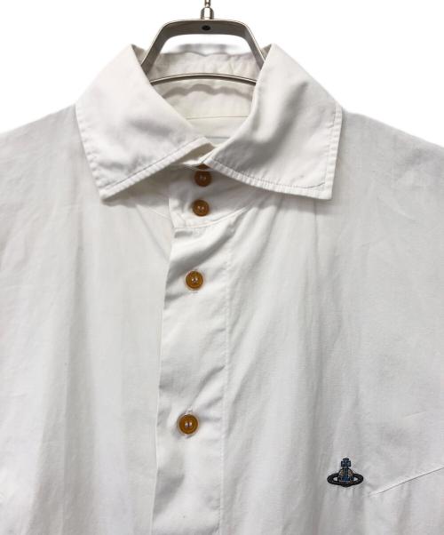 Vivienne Westwood（ヴィヴィアンウエストウッド）Vivienne Westwood (ヴィヴィアンウエストウッド) 半袖シャツ ホワイト サイズ:46の古着・服飾アイテム
