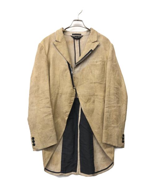 COMME des GARCONS（コムデギャルソン）COMME des GARCONS (コムデギャルソン) ジャケット ベージュ サイズ:Sの古着・服飾アイテム