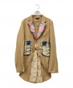 COMME des GARCONSコムデギャルソン）の古着「ジャケット」｜ベージュ