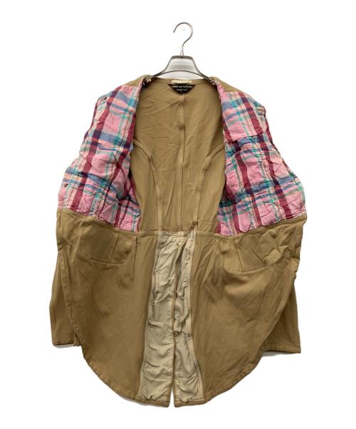 COMME des GARCONS（コムデギャルソン）COMME des GARCONS (コムデギャルソン) ジャケット ベージュ サイズ:Sの古着・服飾アイテム