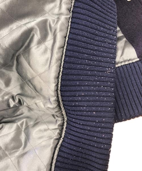 whitesville（ホワイツビル）whitesville (ホワイツビル) アワードジャケット ネイビー×イエロー サイズ:38の古着・服飾アイテム