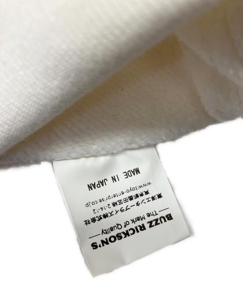 BUZZ RICKSON'S（バズリクソンズ）Buzz Rickson's (バズリクソンズ) プルオーバーパーカー ホワイト サイズ:Lの古着・服飾アイテム