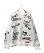 Maison MIHARA YASUHIROメゾン ミハラ ヤスヒロ）の古着「ジャガードニットプルオーバー」｜ホワイト