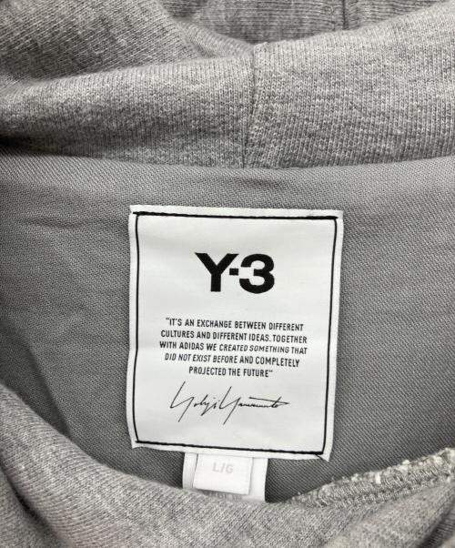 Y-3（ワイスリー）Y-3 (ワイスリー) プルオーバーパーカー グレー サイズ:Lの古着・服飾アイテム