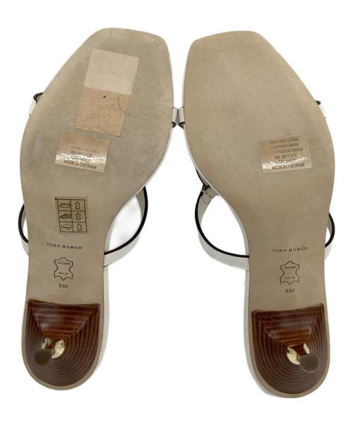 TORY BURCH（トリーバーチ）TORY BURCH (トリーバーチ) ミュール アイボリー サイズ:8の古着・服飾アイテム