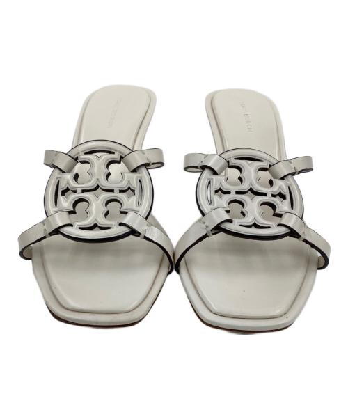 TORY BURCH（トリーバーチ）TORY BURCH (トリーバーチ) ミュール アイボリー サイズ:8の古着・服飾アイテム