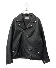 FREAK'S STORE（フリークスストア）の古着「ダブルライダースジャケット」｜ブラック
