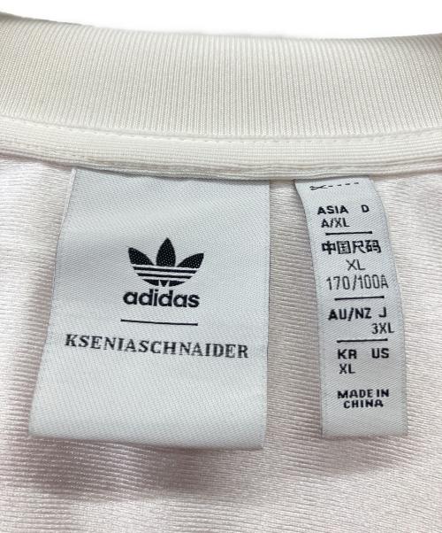 adidas（アディダス）adidas (アディダス) トラックジャケット レッド サイズ:XLの古着・服飾アイテム