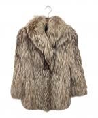 SAGA FOXサガフォックス）の古着「ファーコート」｜ブラウン