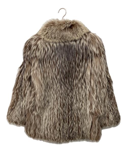 SAGA FOX（サガフォックス）SAGA FOX (サガフォックス) ファーコート ブラウン サイズ:不明の古着・服飾アイテム