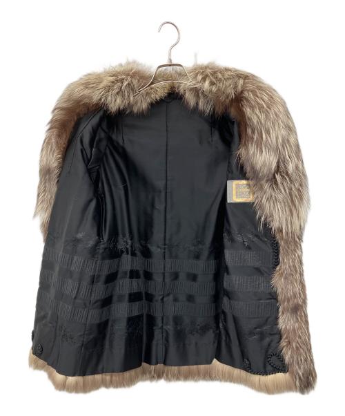 SAGA FOX（サガフォックス）SAGA FOX (サガフォックス) ファーコート ブラウン サイズ:不明の古着・服飾アイテム