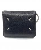 Maison Margielaメゾンマルジェラ）の古着「4ステッチ キーリング カードケース」｜ブラック