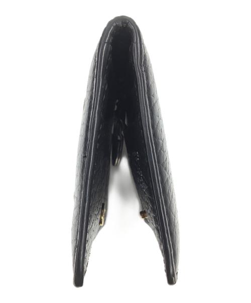 Maison Margiela（メゾンマルジェラ）Maison Margiela (メゾンマルジェラ) 4ステッチ キーリング カードケース ブラックの古着・服飾アイテム