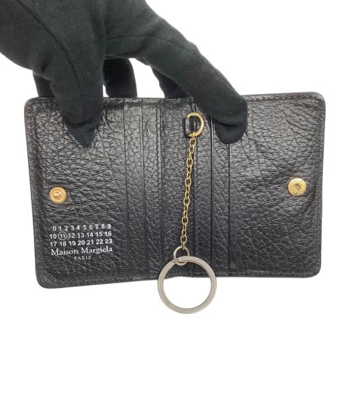 Maison Margiela（メゾンマルジェラ）Maison Margiela (メゾンマルジェラ) 4ステッチ キーリング カードケース ブラックの古着・服飾アイテム