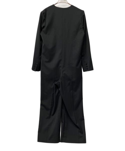 BEAUTY&YOUTH（ビューティーアンドユース）BEAUTY&YOUTH (ビューティーアンドユース) ツイルVネックオールインワン グレー サイズ:Sの古着・服飾アイテム