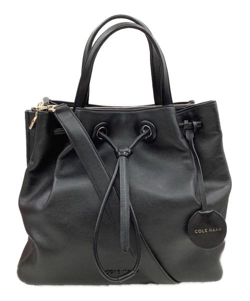 COLE HAAN（コールハーン）COLE HAAN (コールハーン) バスケットバッグ ブラックの古着・服飾アイテム