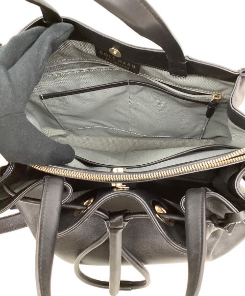 COLE HAAN（コールハーン）COLE HAAN (コールハーン) バスケットバッグ ブラックの古着・服飾アイテム
