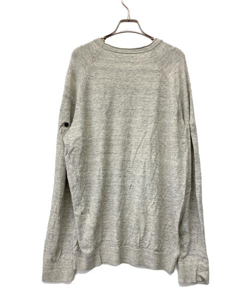 STONE ISLAND（ストーンアイランド）STONE ISLAND (ストーンアイランド) 薄手ニット グレー サイズ:3XLの古着・服飾アイテム