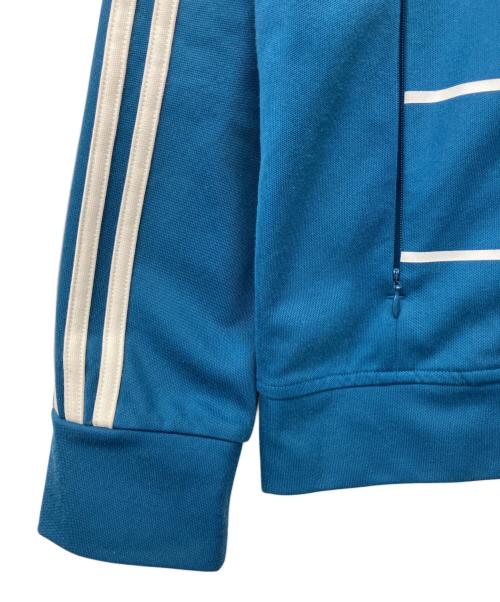 adidas（アディダス）adidas (アディダス) トラックジャケット ブルー×レッドの古着・服飾アイテム
