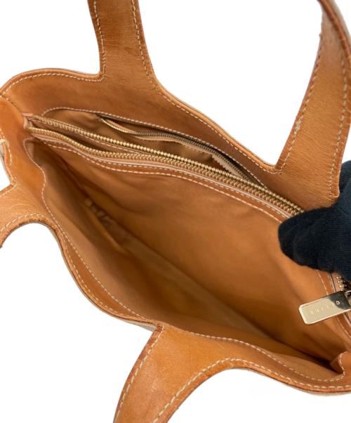 CELINE（セリーヌ）CELINE (セリーヌ) ミニトートバッグ ベージュの古着・服飾アイテム