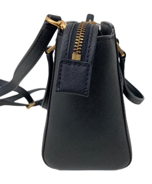 TORY BURCH（トリーバーチ）TORY BURCH (トリーバーチ) 2WAYショルダーバッグ ブラックの古着・服飾アイテム