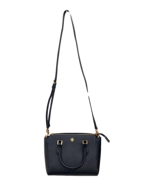 TORY BURCH（トリーバーチ）TORY BURCH (トリーバーチ) 2WAYショルダーバッグ ブラックの古着・服飾アイテム