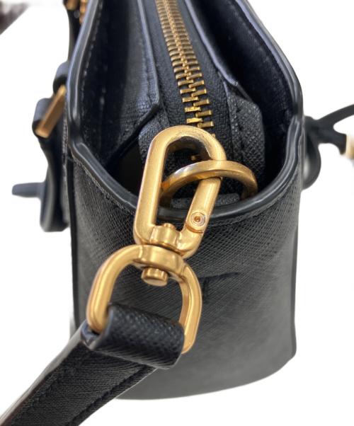 TORY BURCH（トリーバーチ）TORY BURCH (トリーバーチ) 2WAYショルダーバッグ ブラックの古着・服飾アイテム