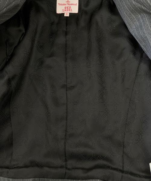 Vivienne Westwood RED LABEL（ヴィヴィアンウエストウッドレッドレーベル）Vivienne Westwood RED LABEL (ヴィヴィアンウエストウッドレッドレーベル) セットアップスーツ グレー サイズ:3の古着・服飾アイテム