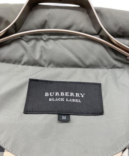 BURBERRY BLACK LABEL（バーバリーブラックレーベル）BURBERRY BLACK LABEL (バーバリーブラックレーベル) 中綿ジャケット オリーブ サイズ:Mの古着・服飾アイテム