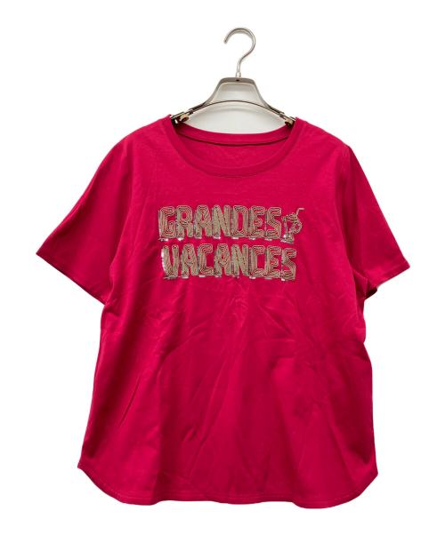 Leilian（レリアン）LEILIAN (レリアン) Tシャツ ショッキングピンク サイズ:13号 未使用品の古着・服飾アイテム