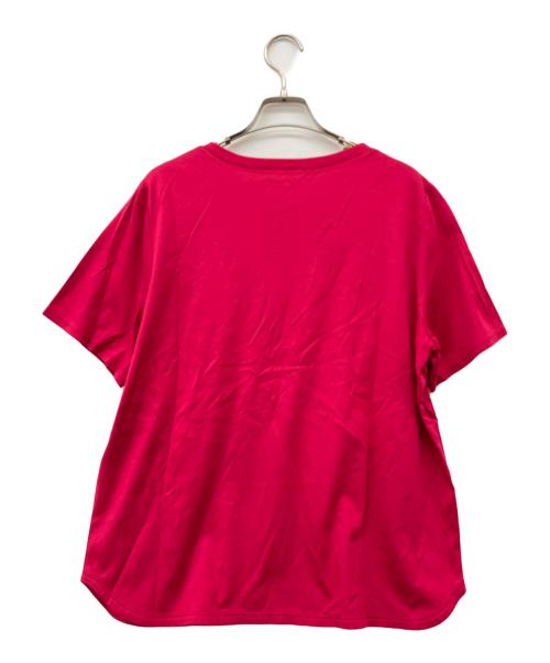 Leilian（レリアン）LEILIAN (レリアン) Tシャツ ショッキングピンク サイズ:13号 未使用品の古着・服飾アイテム