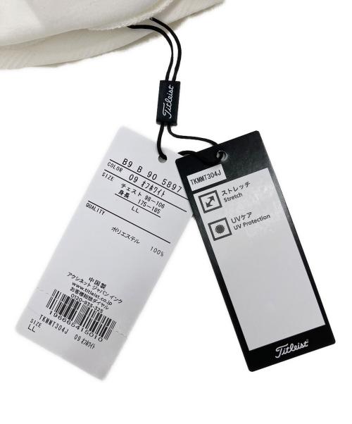 Titleist（タイトリスト）Titleist (タイトリスト) ゴルフウェア(トップス) ホワイト サイズ:LLの古着・服飾アイテム