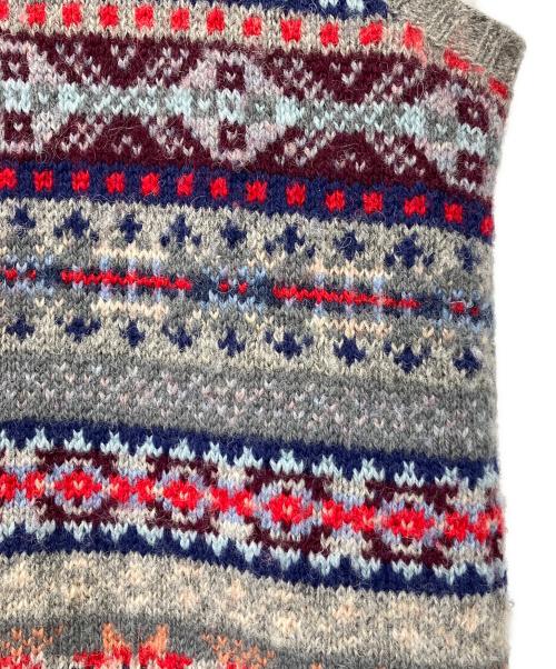 JAMIESONS（ジャミーソンズ）Jamiesons (ジャミーソンズ) ニットベスト グレー サイズ:XSの古着・服飾アイテム