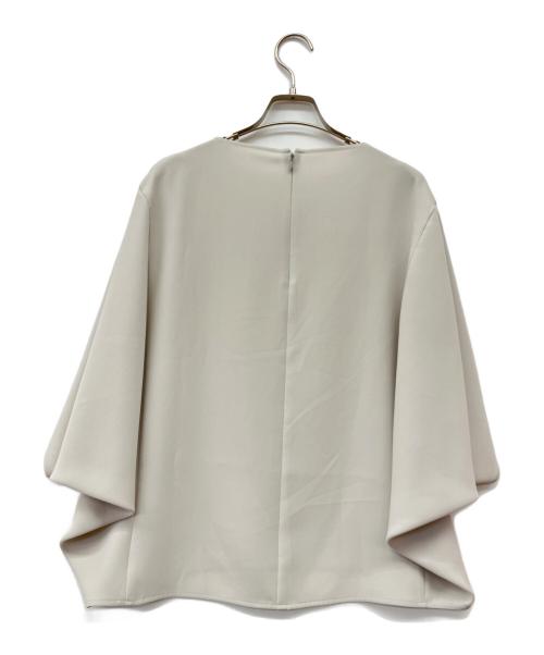 SOEJU（ソージュ）SOEJU (ソージュ) 半袖ブラウス ベージュ サイズ:Mの古着・服飾アイテム