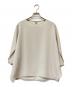 SOEJU（ソージュ）の古着「半袖ブラウス」｜ベージュ