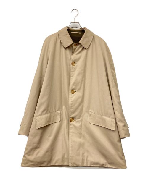 GRENFELL（グレンフェル）GRENFELL (グレンフェル) コート ベージュ×グリーン サイズ:107cm(W42)の古着・服飾アイテム