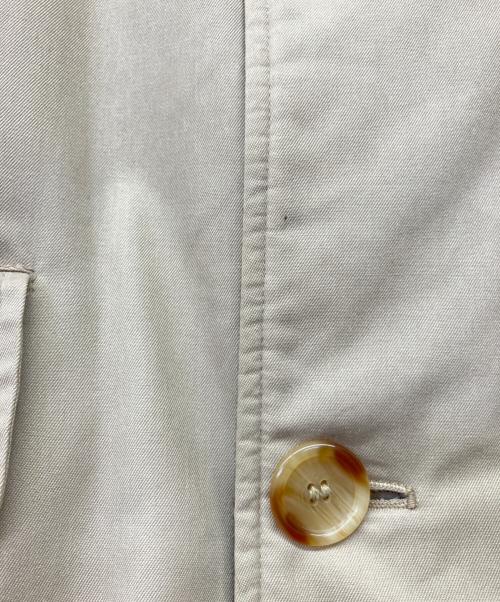 GRENFELL（グレンフェル）GRENFELL (グレンフェル) コート ベージュ×グリーン サイズ:107cm(W42)の古着・服飾アイテム