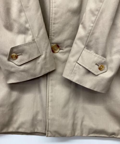 GRENFELL（グレンフェル）GRENFELL (グレンフェル) コート ベージュ×グリーン サイズ:107cm(W42)の古着・服飾アイテム