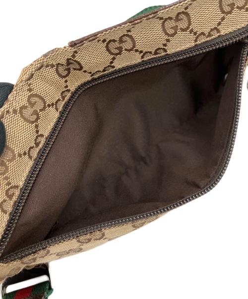 GUCCI（グッチ）GUCCI (グッチ) シェリーライン　GGウエストポーチの古着・服飾アイテム