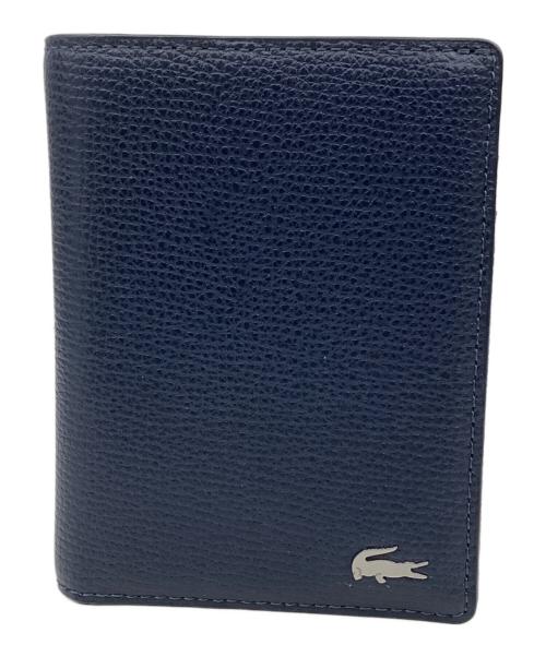 LACOSTE（ラコステ）LACOSTE (ラコステ) コンパクトウォレット ネイビーの古着・服飾アイテム