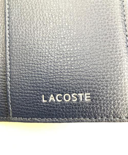 LACOSTE（ラコステ）LACOSTE (ラコステ) コンパクトウォレット ネイビーの古着・服飾アイテム