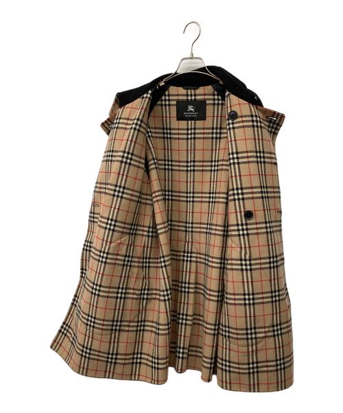 BURBERRY BLACK LABEL（バーバリーブラックレーベル）BURBERRY BLACK LABEL (バーバリーブラックレーベル) Pコート ブラック サイズ:Lの古着・服飾アイテム