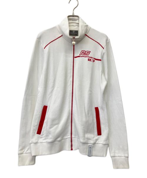 PORCHE（ポルシェ）PORCHE (ポルシェ) ジップジャケット ホワイト サイズ:Sの古着・服飾アイテム