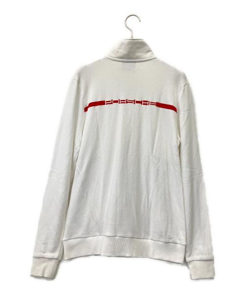 PORCHE（ポルシェ）PORCHE (ポルシェ) ジップジャケット ホワイト サイズ:Sの古着・服飾アイテム